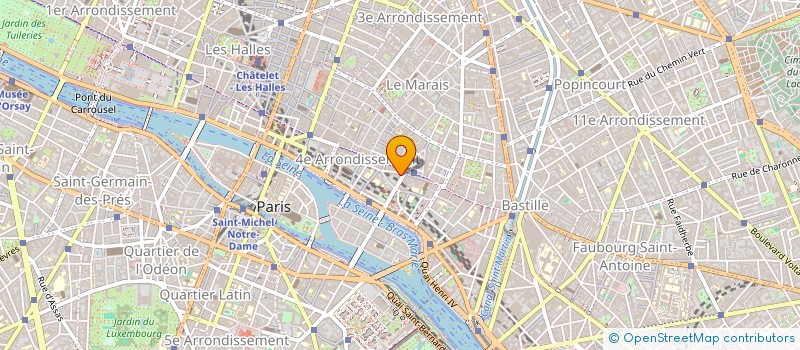 localisation de l'entreprise LES AMIS DE LA MAISON EUROPEENNE DE LA PHOTOGRAPHIE  PARIS