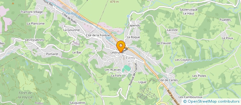 localisation de l'entreprise LES AMIS DE LA MAPAD  FIRMI