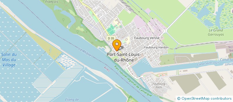 localisation de l'entreprise LES AMIS DE LA MARSEILLAISE à PORT-SAINT-LOUIS-DU-RHONE