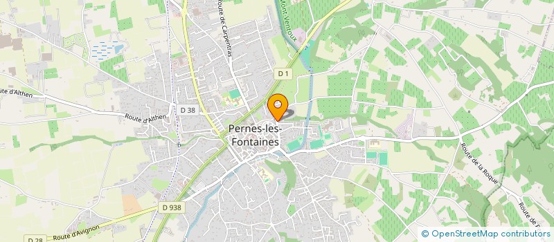 localisation de l'entreprise LES AMIS DE LA MEDIATHEQUE DE PERNES LES FONTAINES à PERNES-LES-FONTAINES
