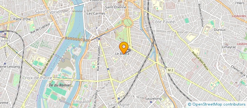 localisation de l'entreprise LES AMIS DE LA MER à TOULOUSE