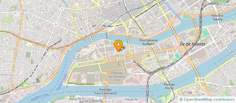 localisation de l'entreprise LES AMIS DE LA MESOPOTAMIE à NANTES