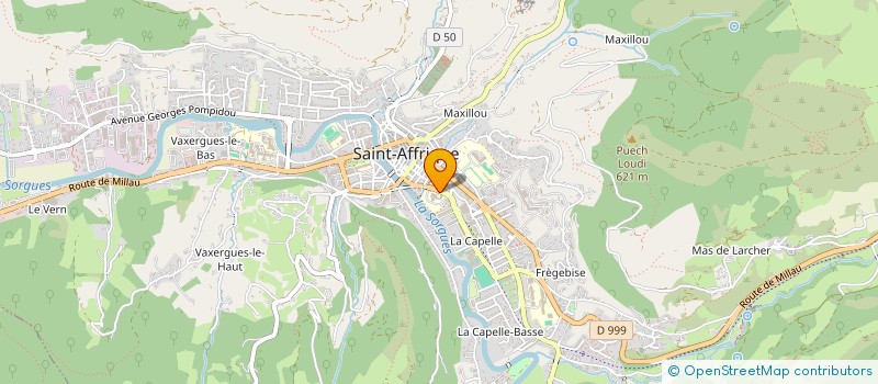 localisation de l'entreprise LES AMIS DE LA MISERICORDE à SAINT-AFFRIQUE