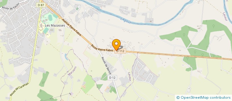 localisation de l'entreprise LES AMIS DE LA MOTO 81  GIROUSSENS