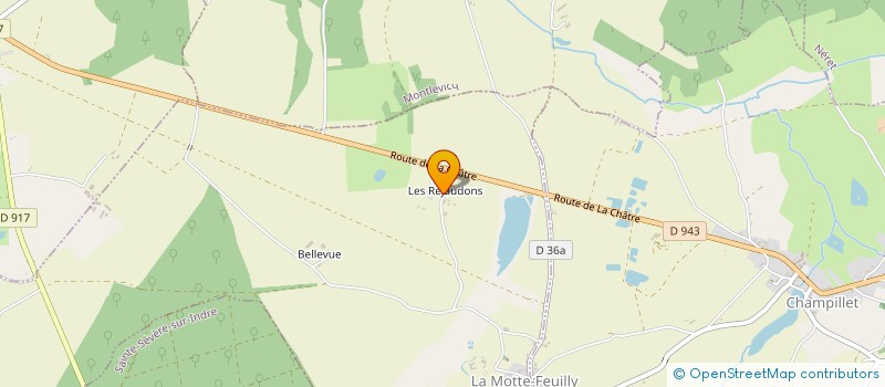 localisation de l'entreprise LES AMIS DE LA MOTTE FEUILLY à LA MOTTE-FEUILLY