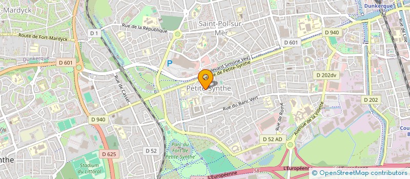 localisation de l'entreprise LES AMIS DE LA PECHE DE PETITE SYNTHE - DUNKERQUE à DUNKERQUE