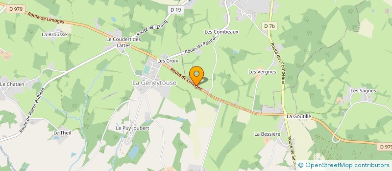 localisation de l'entreprise LES AMIS DE LA PETANQUE DE ST DENIS DES MURS à EYBOULEUF