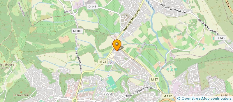localisation de l'entreprise LES AMIS DE LA PINEDE COMUNA LIVRA DE CASSAGNOLE à JACOU
