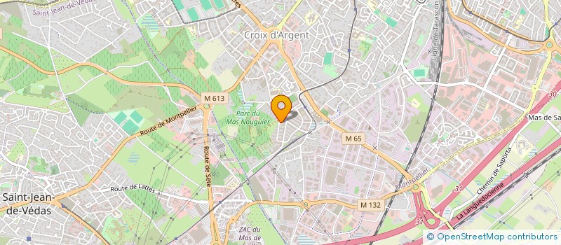 localisation de l'entreprise LES AMIS DE LA PROVIDENCE à MONTPELLIER