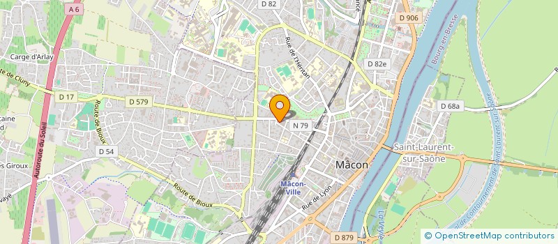 localisation de l'entreprise LES AMIS DE LA PROVIDENCE à MACON