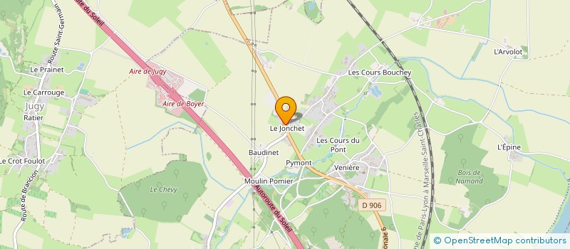 localisation de l'entreprise LES AMIS DE LA ROUTE D'UCHIZY à UCHIZY
