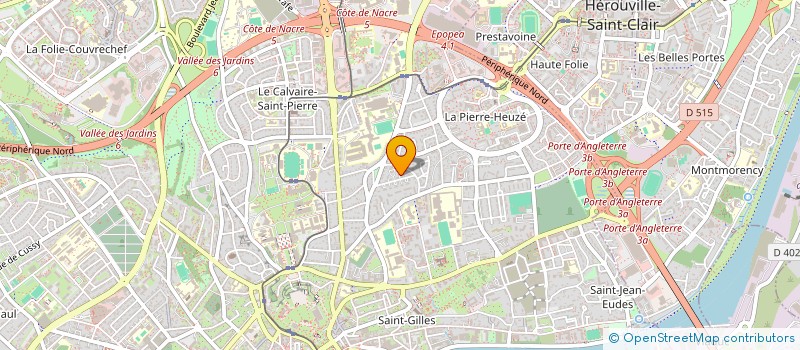 localisation de l'entreprise LES AMIS DE LA RUE DES FRERES COLIN A CAEN à CAEN