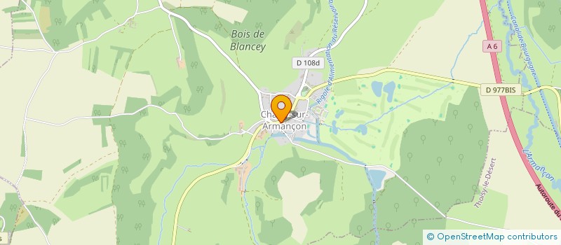 localisation de l'entreprise LES AMIS DE LA SAINT JEAN  CHAILLY-SUR-ARMANCON