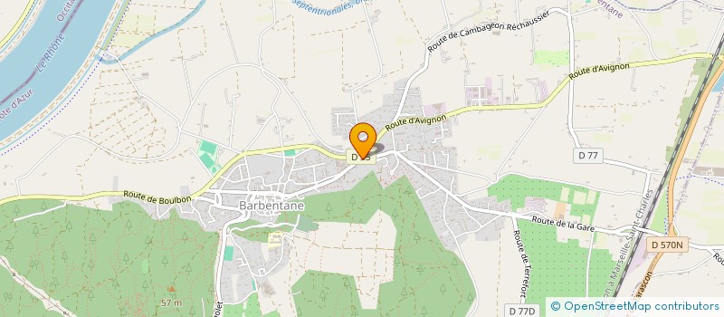 localisation de l'entreprise LES AMIS DE LA SAINT JOSEPH  BARBENTANE