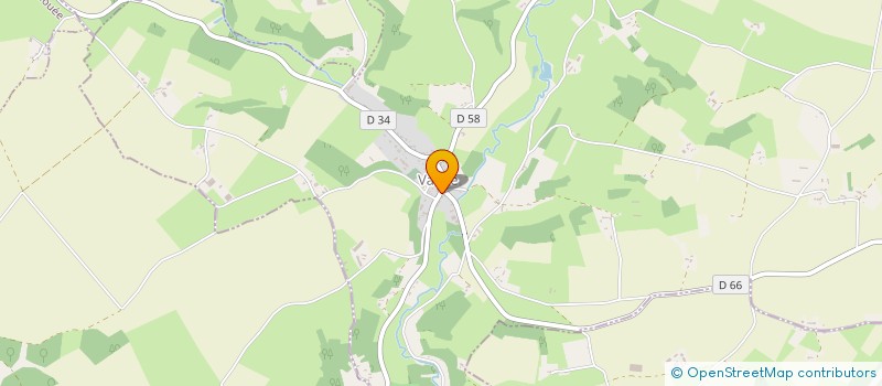 localisation de l'entreprise LES AMIS DE LA SAINT VINCENT  VANCE