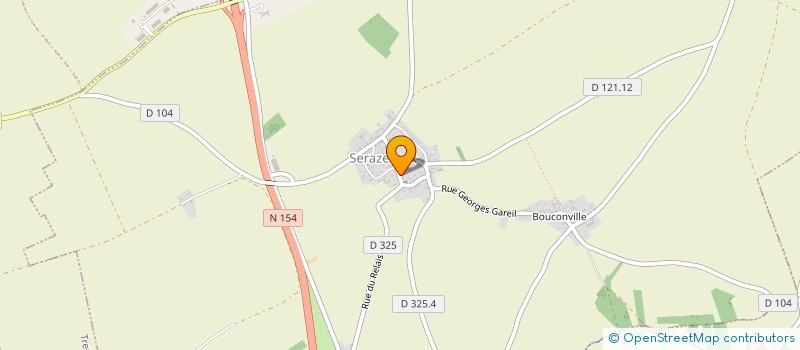 localisation de l'entreprise LES AMIS DE LA SAUVEGARDE DU PATRIMOINE DE SERAZEREUX à SERAZEREUX