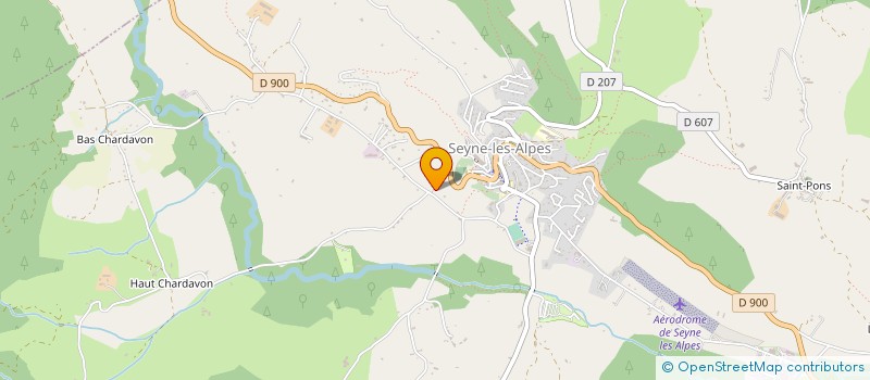 localisation de l'entreprise LES AMIS DE LA SOURCE à SEYNE