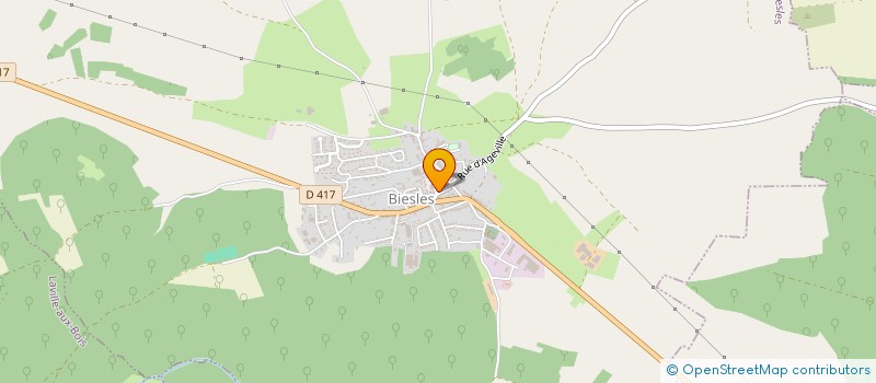 localisation de l'entreprise LES AMIS DE LA TOUR à BIESLES