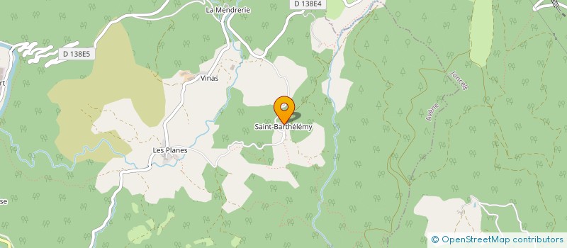 localisation de l'entreprise LES AMIS DE LA VIE  AVENE