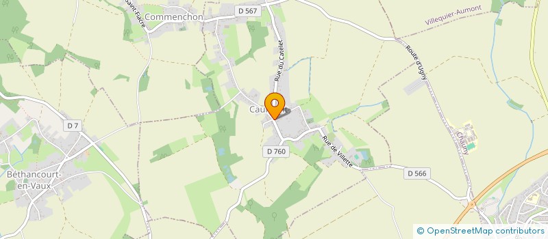 localisation de l'entreprise LES AMIS DE LA VIEILLE EGLISE (SAINT-PIERRE) DE CAUMONT  CAUMONT