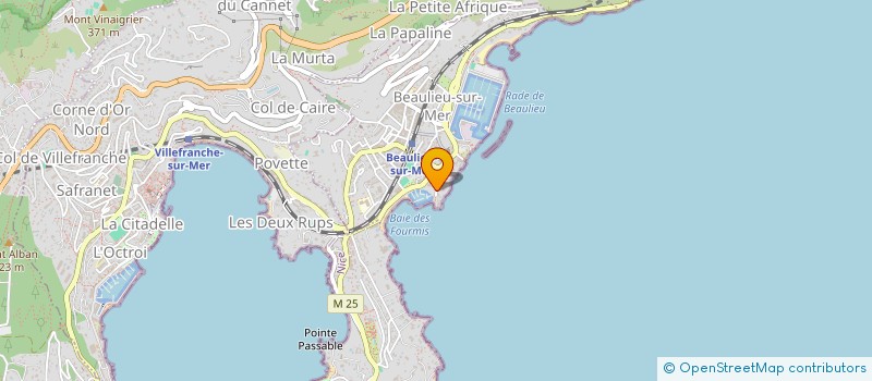 localisation de l'entreprise LES AMIS DE LA VILLA KERYLOS à BEAULIEU SUR MER