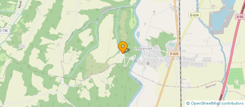 localisation de l'entreprise LES AMIS DE LEON à LE VERNET