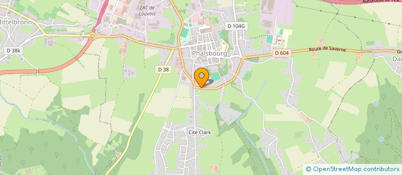 localisation de l'entreprise LES AMIS DE LOUP PATOUX  PHALSBOURG
