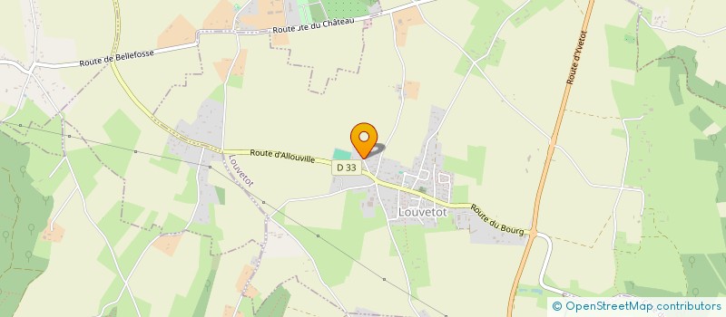 localisation de l'entreprise LES AMIS DE LOUVETOT à LOUVETOT