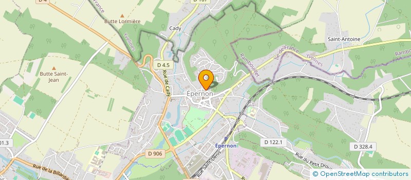 localisation de l'entreprise LES AMIS DE LYDIA DELECTORSKAYA à EPERNON