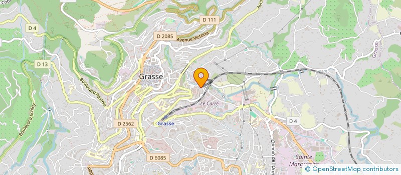 localisation de l'entreprise LES AMIS DE LYSE à GRASSE