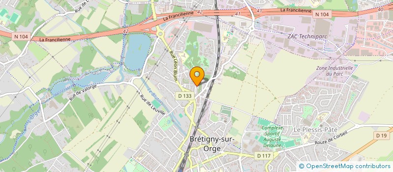 localisation de l'entreprise LES AMIS DE MAGGIE à BRETIGNY-SUR-ORGE