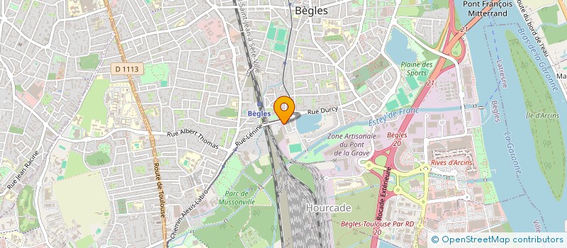 localisation de l'entreprise LES AMIS DE MAMIE MIJOTE à BEGLES