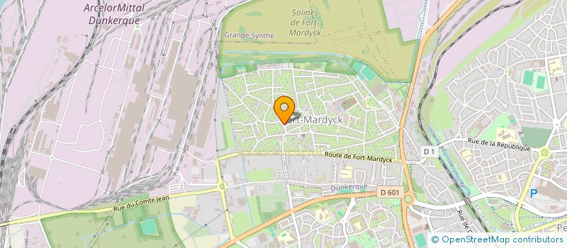 localisation de l'entreprise LES AMIS DE MANNOT'CHES à DUNKERQUE