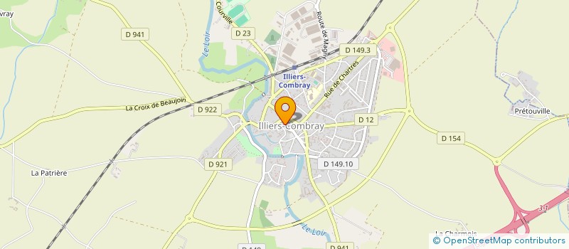 localisation de l'entreprise LES AMIS DE MARCEL LE PONEY à ILLIERS-COMBRAY