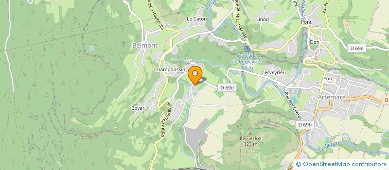 localisation de l'entreprise LES AMIS DE MASSIGNIEU à VALROMEY-SUR-SERAN