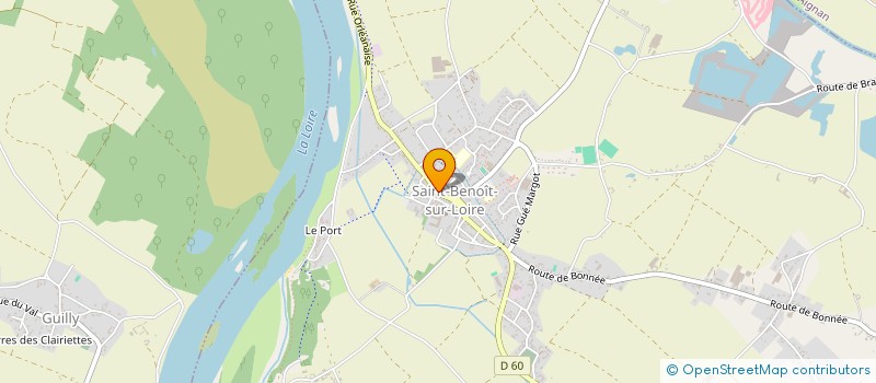 localisation de l'entreprise LES AMIS DE MAX JACOB à SAINT-BENOIT-SUR-LOIRE