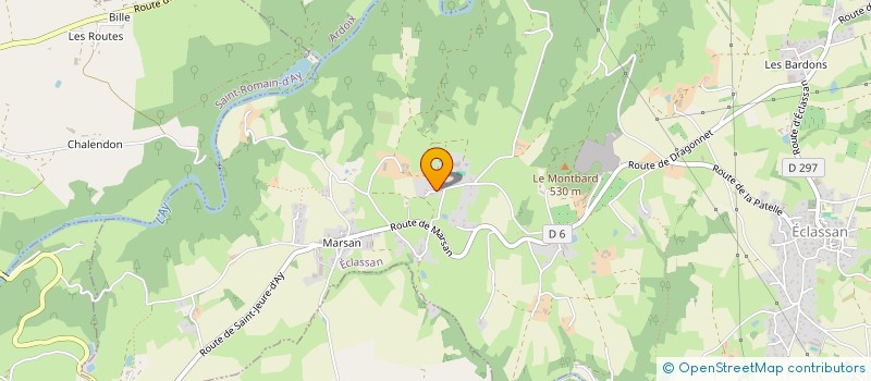 localisation de l'entreprise LES AMIS DE MONTBARD  ECLASSAN