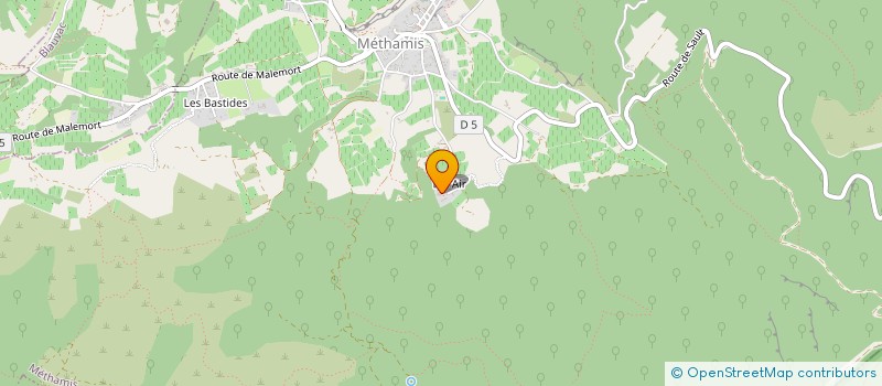 localisation de l'entreprise LES AMIS DE MOZART  METHAMIS