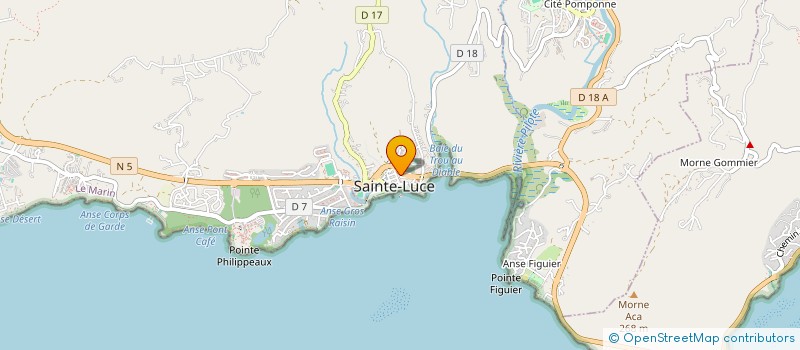 localisation de l'entreprise LES AMIS DE NANA  SAINTE-LUCE