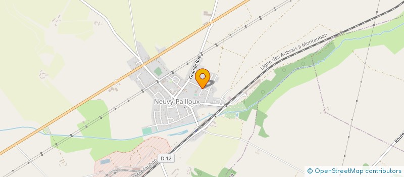 localisation de l'entreprise LES AMIS DE NEUVY-PAILLOUX à NEUVY-PAILLOUX