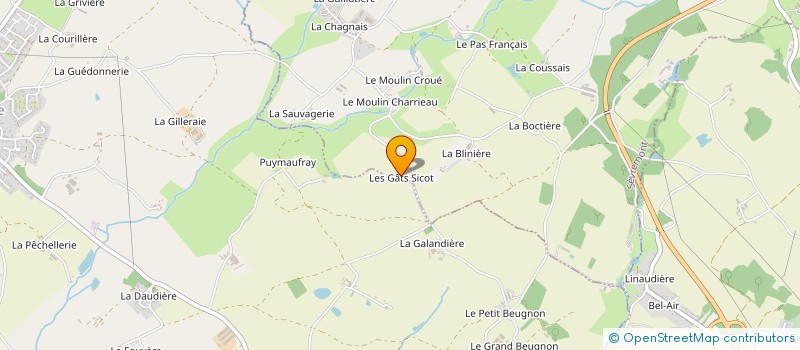 localisation de l'entreprise LES AMIS DE NOEL à SEVREMONT