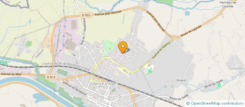 localisation de l'entreprise LES AMIS DE NOIS à VALENCE