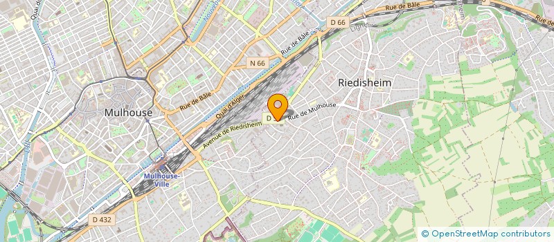 localisation de l'entreprise LES AMIS DE NOTRE DAME  RIEDISHEIM