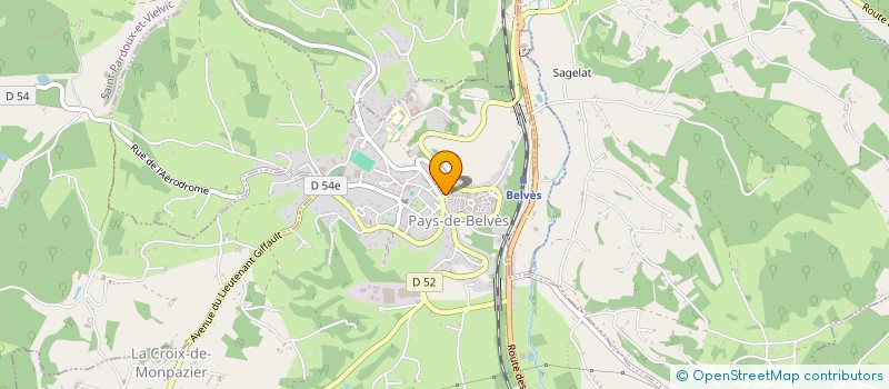 localisation de l'entreprise LES AMIS DE NOTRE DAME DE CAPELOU à PAYS DE BELVES
