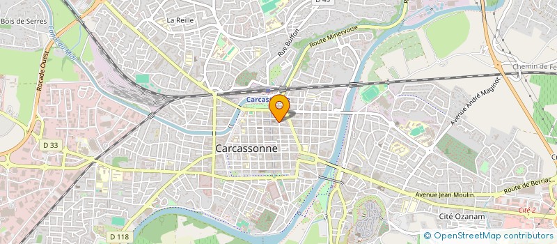 localisation de l'entreprise LES AMIS DE NOTRE-DAME DE MARCEILLE à CARCASSONNE
