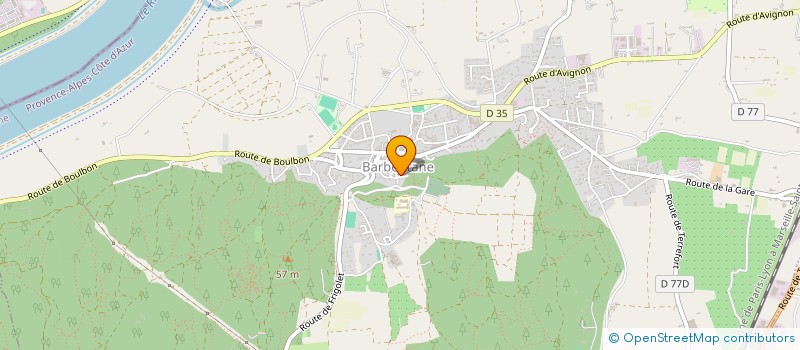 localisation de l'entreprise LES AMIS DE NOTRE DAME DES GRACES, PATRIMOINE ET CULTURE,BARBENTANE  BARBENTANE