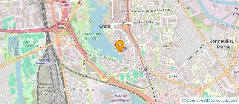 localisation de l'entreprise LES AMIS DE ORHOT YAACOV  CRETEIL