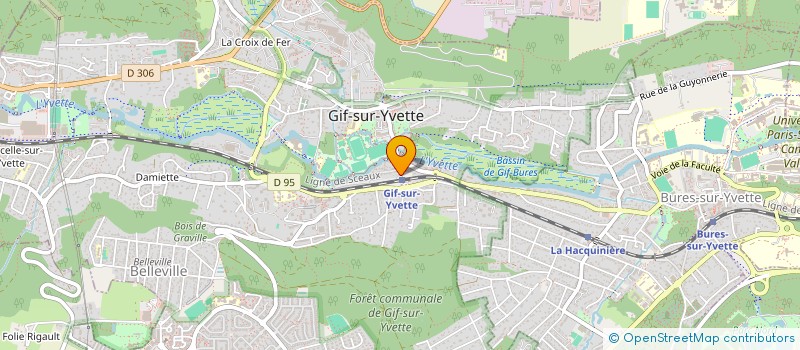 localisation de l'entreprise LES AMIS DE PACHA à GIF-SUR-YVETTE