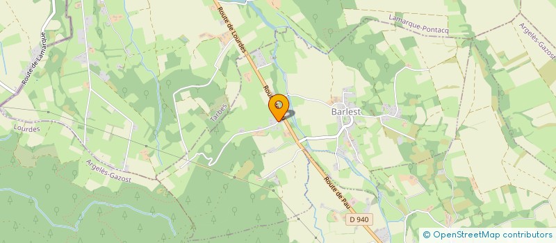 localisation de l'entreprise LES AMIS DE PAX CHRISTI  LOURDES