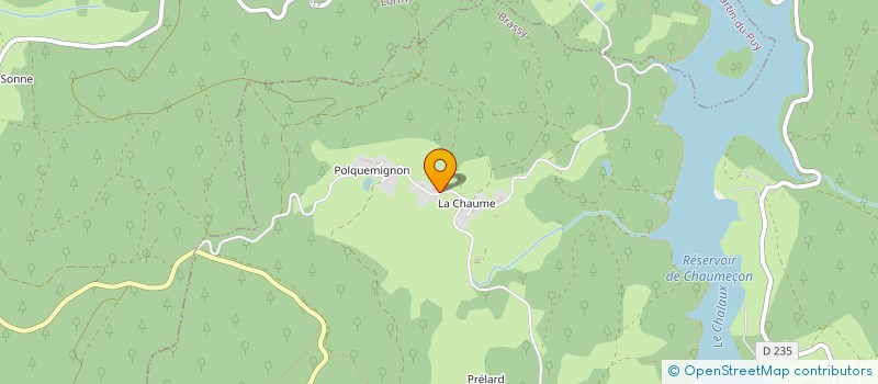 localisation de l'entreprise LES AMIS DE POLQUEMIGNON  BRASSY